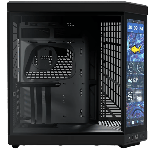 HYTE Y70 Touch Infinite Mid Tower Gaming Case - Black 